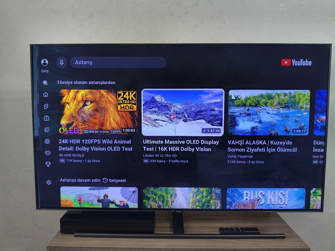 Televizor Samsung QE55Q9FNAU — TV və Video, Sumqayıt (2)