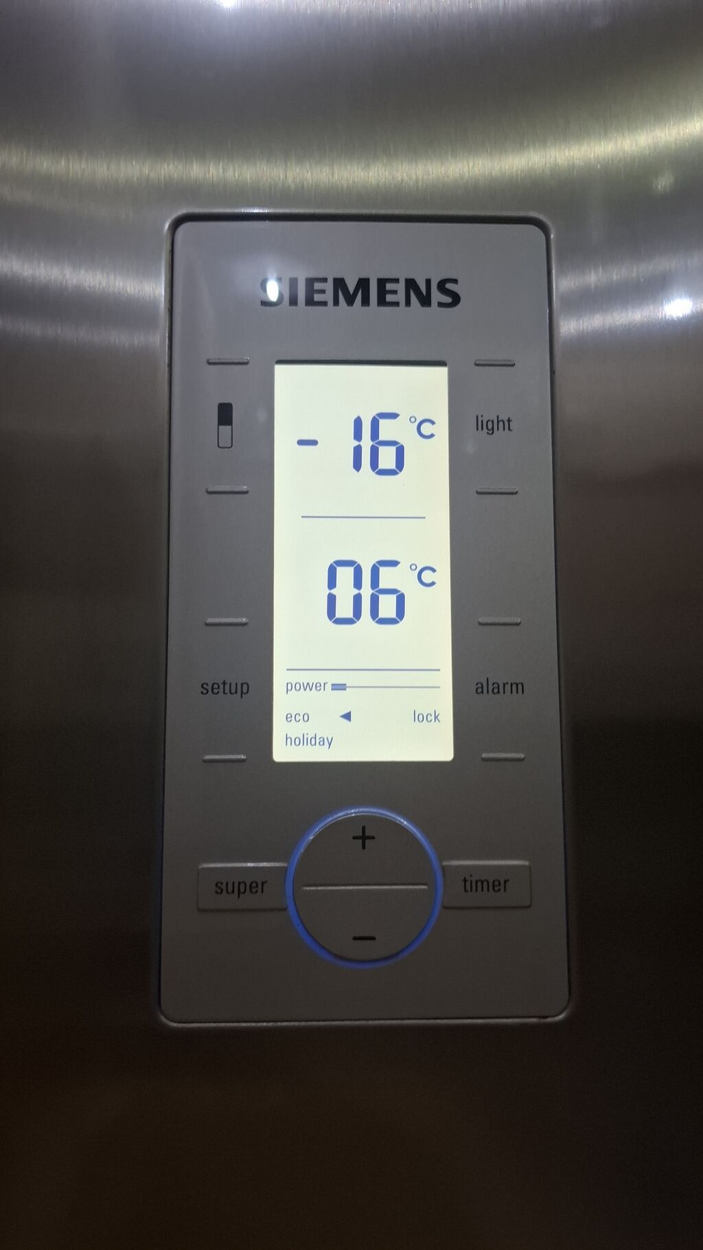 İşlənmiş 1 qapılı Siemens Soyuducu Satılır, rəng - Gümüşü, Dispenserli — Soyuducular, Bakı (7)