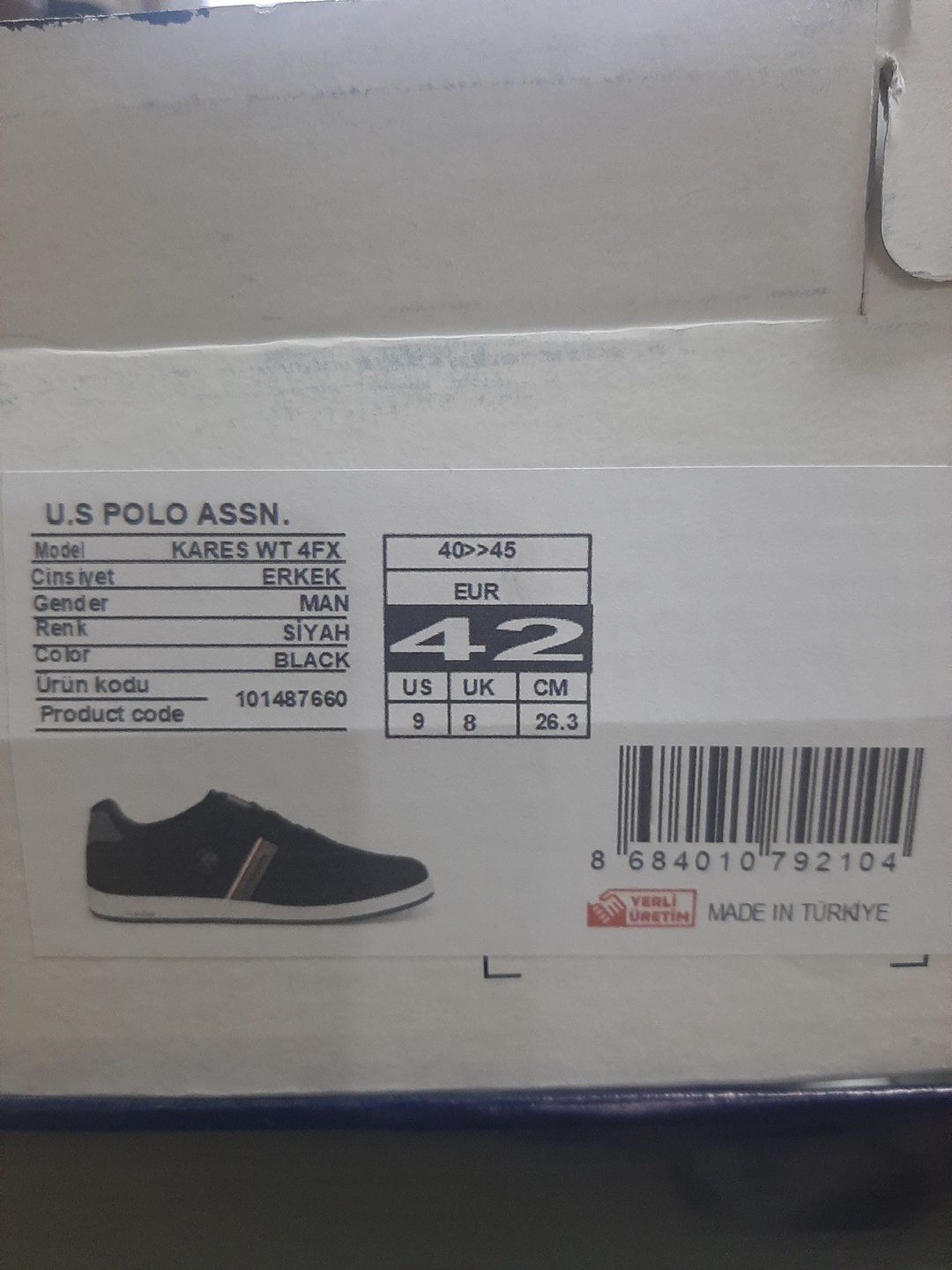 US Polo Assn idman ayaqqabısı — Geyim, ayakkabı, aksesuarlar, Bakı (3)
