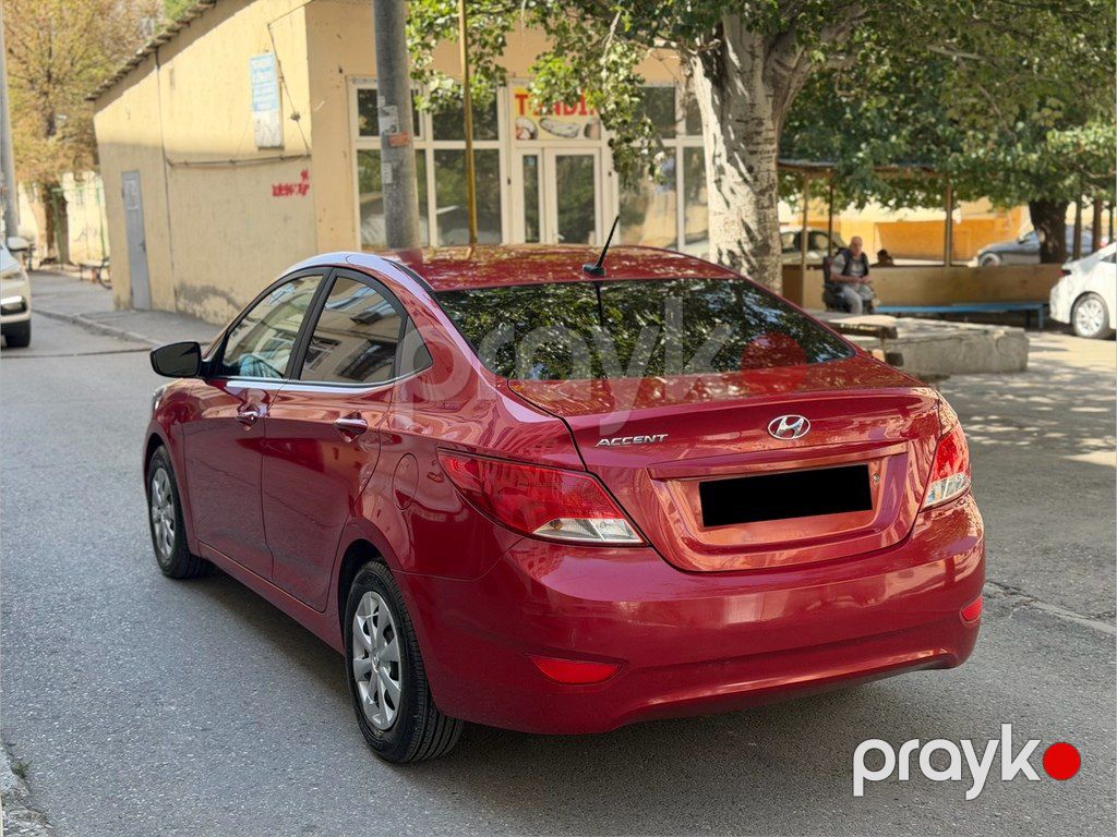 Hyundai Accent, 1.6 L, 2017 il, 136 000 km — Avtomobillər, Sumqayıt (6)