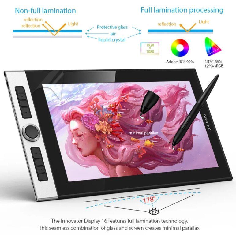 Qrafik planşet "Xp-pen İnnovator 16" — Planshetlər, Bakı (3)