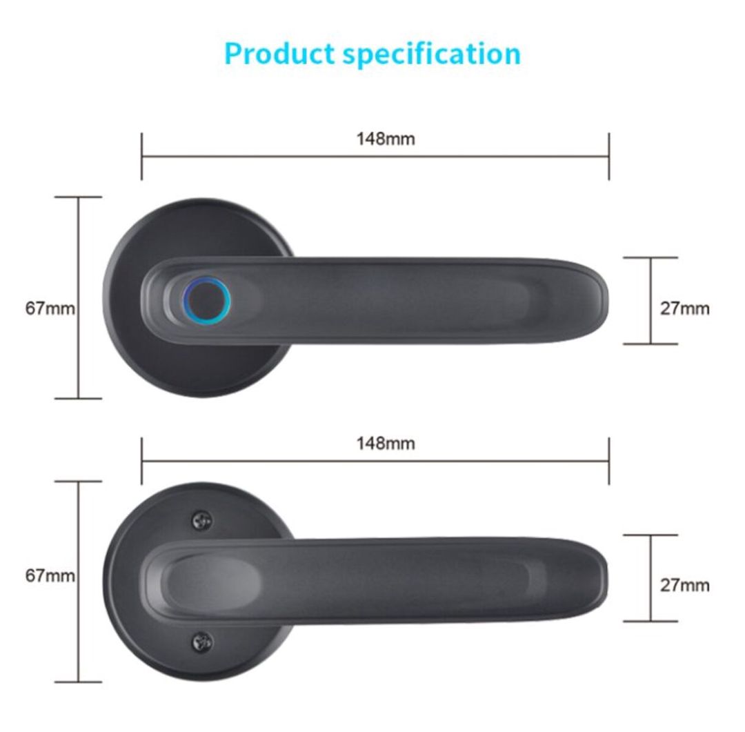 Smart (ağıllı) qapı kilidləri Smart Lock QL-S607 — Ağıllı ev və təhlükəsizlik, Bakı (3)