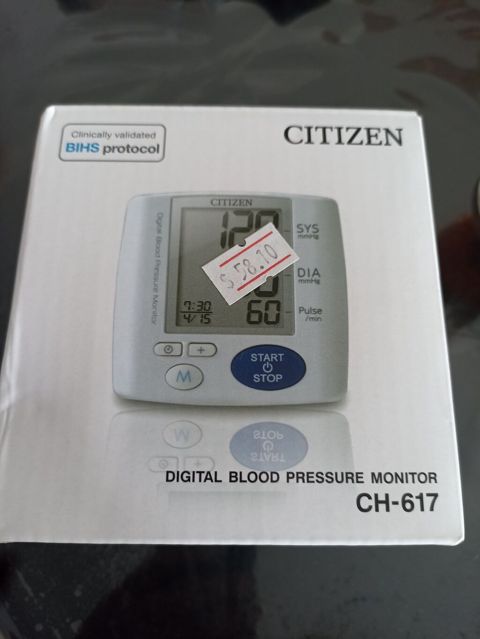 Cıtızen CH-617 rəqəmsal qan təzyiqi monitoru - Model: CH-617 - Növ