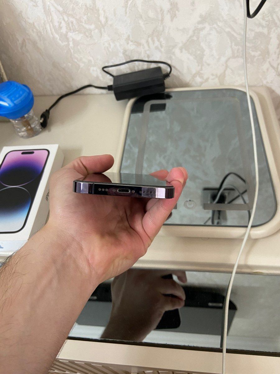 Apple iPhone 14 Pro Deep Purple 256GB/6GB — Smartfonlar, Bakı (4)
