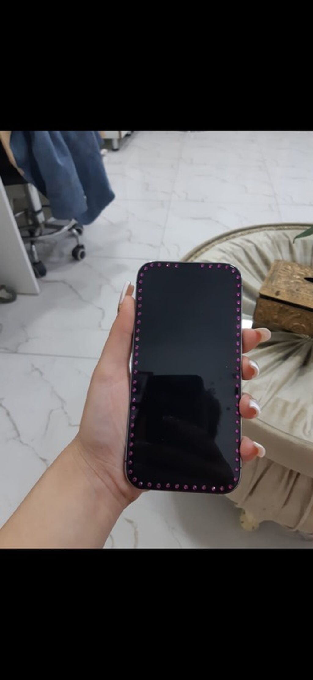 IPhone 14 Pro, 256 GB, Deep Purple, Zəmanət, Kredit, Qırıq — Apple iPhone, Mehdiabad (2)