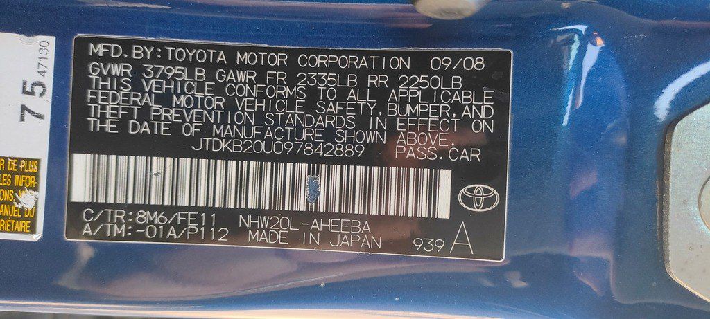 Toyota Prius, 1.5 L, 1.3 kWh, 2008 il, 397 000 km — Avtomobillər, Sumqayıt (9)