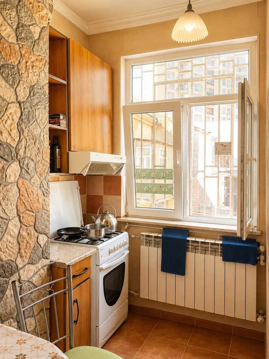 Satılır 1 otaqlı köhnə tikili 42 m² — Mənzil, Bakı (10)
