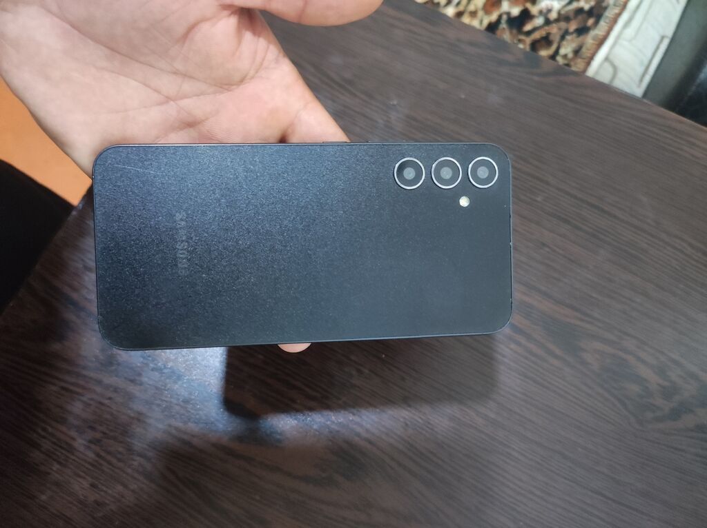 Samsung Galaxy A34 5G, 128 GB, rəng - Qara, Barmaq izi, İki sim kartlı, Face ID — Samsung, Bakı
