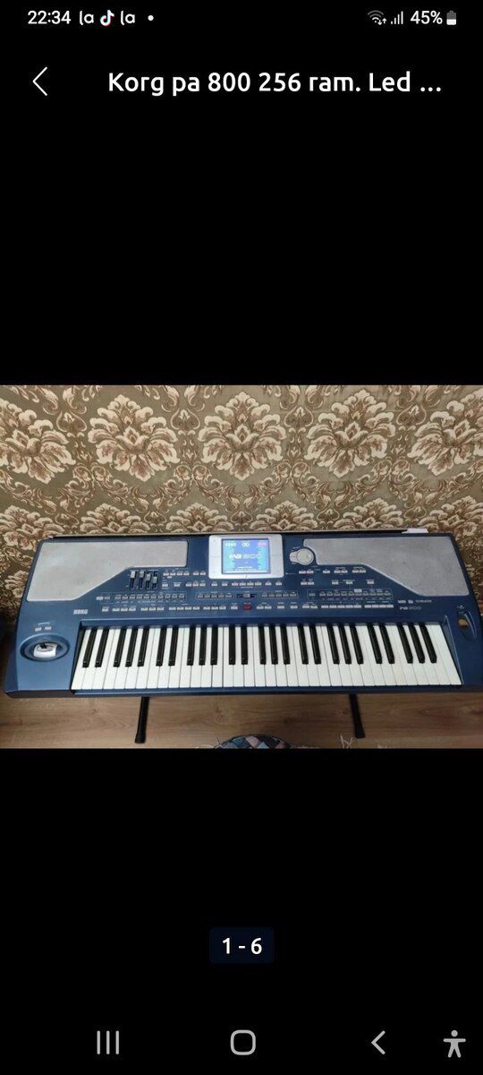 Korg Pa800 sintezatoru — Musiqiə alətləri, Şirvan (5)