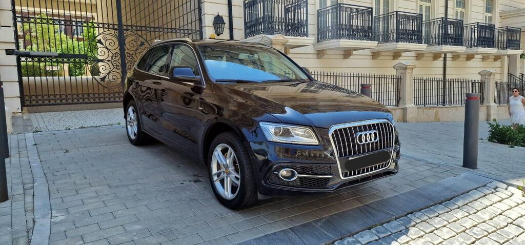 Audi Q5 – qara rəngli, premium kompakt SUV - Kuzov: 5 qapılı, qara — Avtomobillər, Bakı (3)
