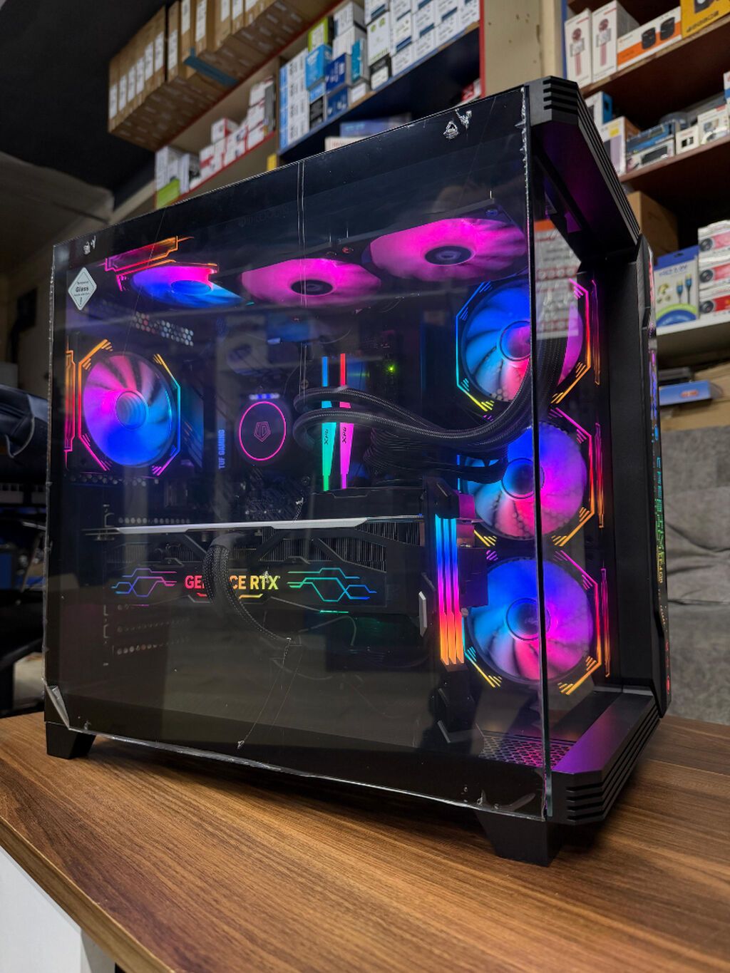 Gamıng PC — RTX 4080 16GB Ryzen 7 5800X Tam işlək və — Masaüstü kompüterlər, Bakı