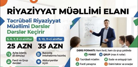 Riyaziyyat hazırlığı — Bakı