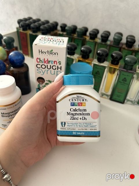 Məhsul: 21st Century Calcium Magnesium Zinc + D3 Təsvir: - Mineral