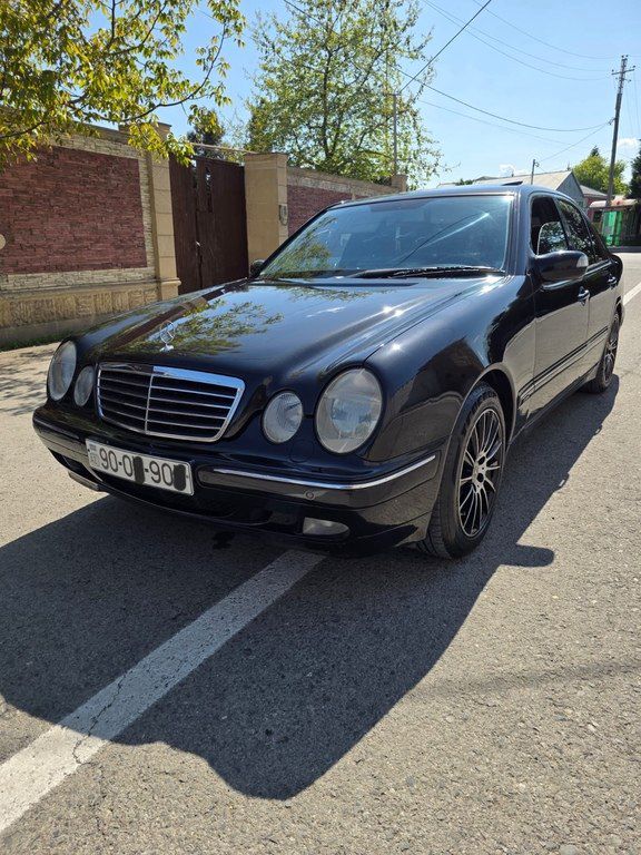 Mercedes E 280, 2.8 L, 2001 il, 400 000 km — Avtomobillər, Bərdə (3)