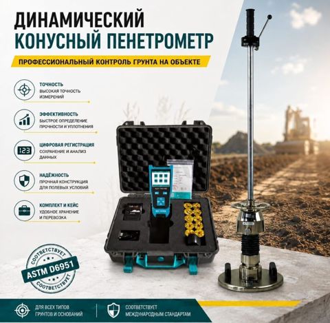 Torpaq Deflektometri Gtj-evd – Dinamik Deformasiya Modulu Test Cihazı — Bakı