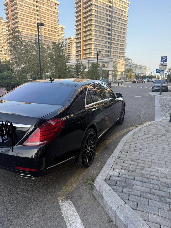 Mercedes S 550, 4.7 L, 2014 il, 98 000 km — Avtomobillər, Bakı (11)