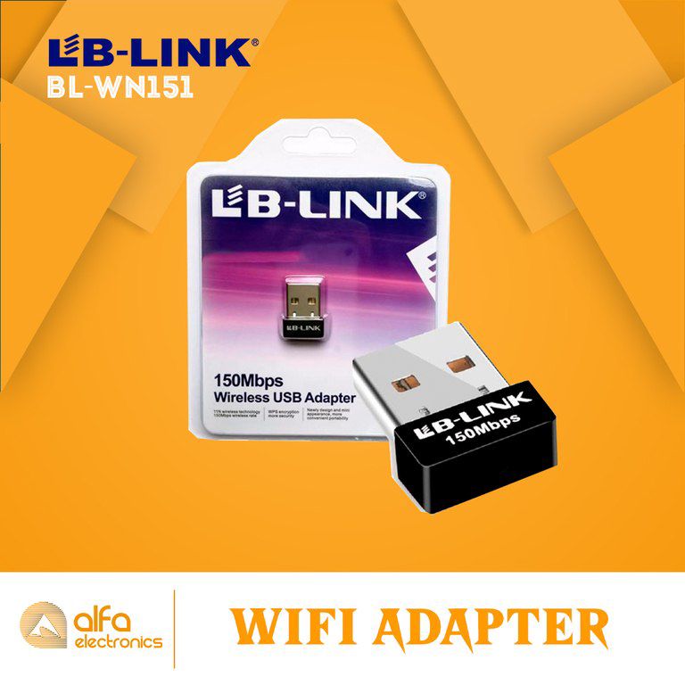 "LB-Link BL-WN151 150 Mbps Wireless USB" adapter — Şəbəkə və server avadanlığı, Bakı (3)