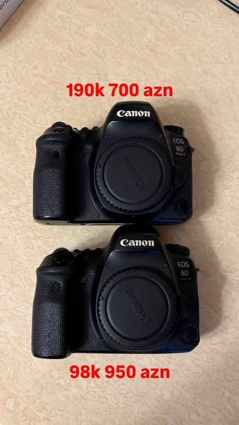 Fotoaparat Canon 6D Mark 2 — Bakı