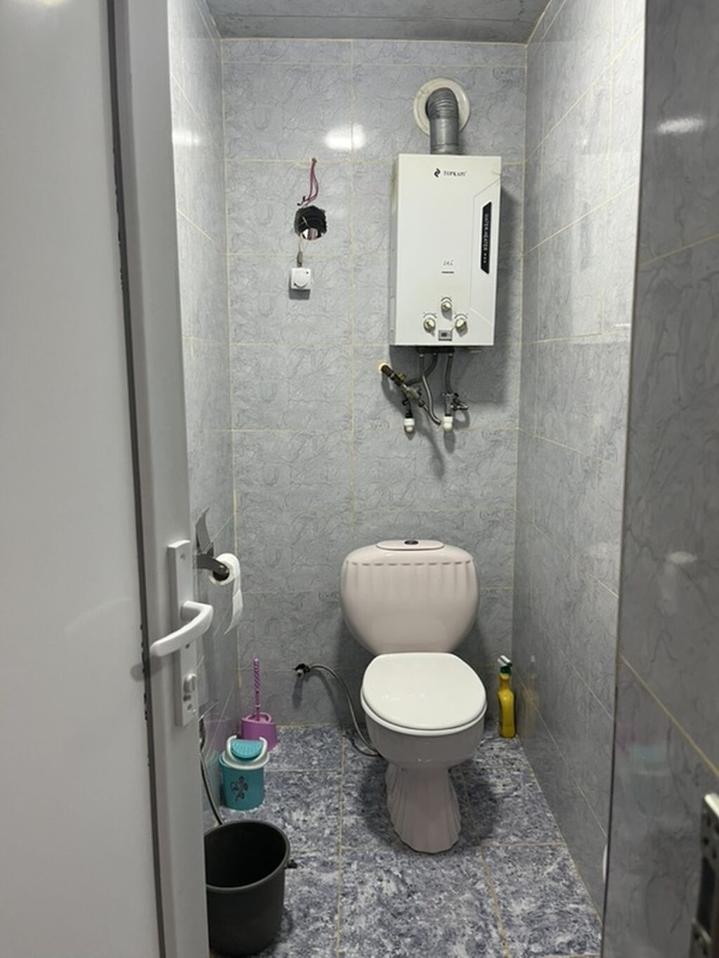 Ev yerlesir 2 sot yarimda 2 temirli otaq metbex genis kolidor hamam — Mənzil, Xırdalan (7)