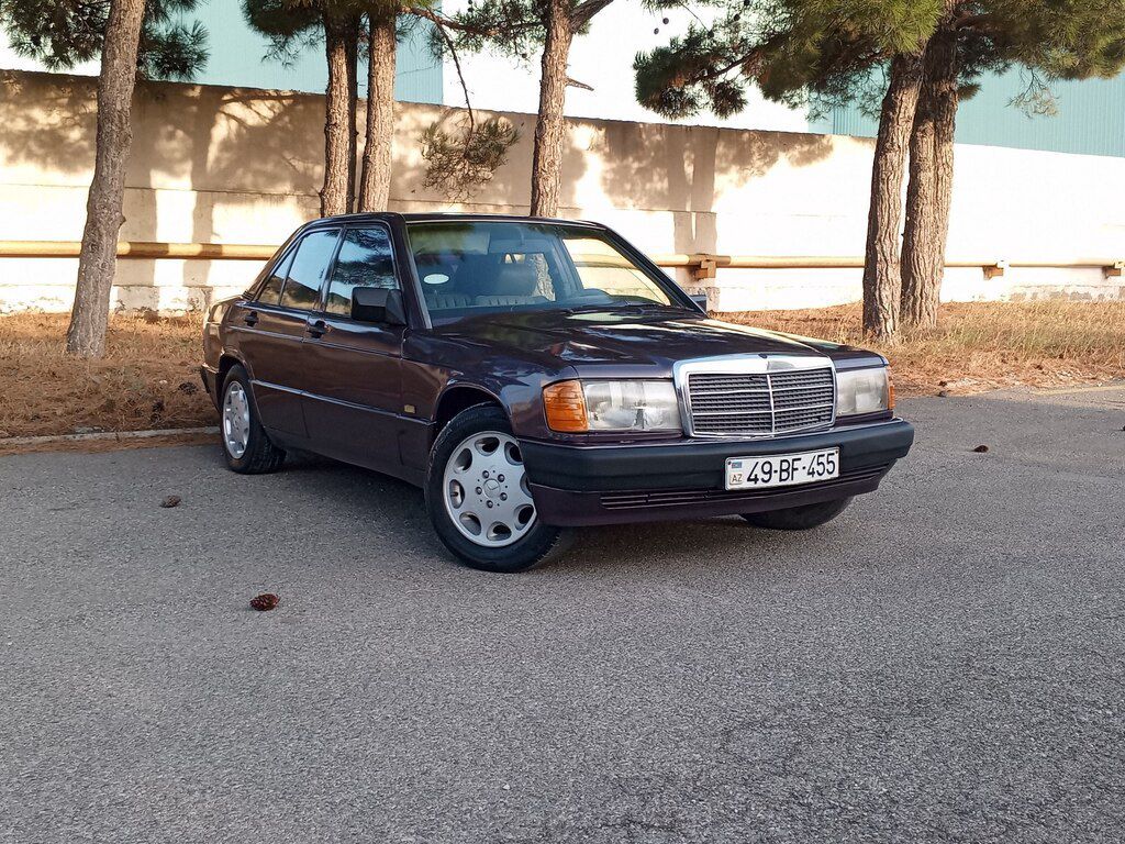 Mercedes 190, 2.0 L, 1993 il, 326 452 km — Avtomobillər, Sumqayıt (5)