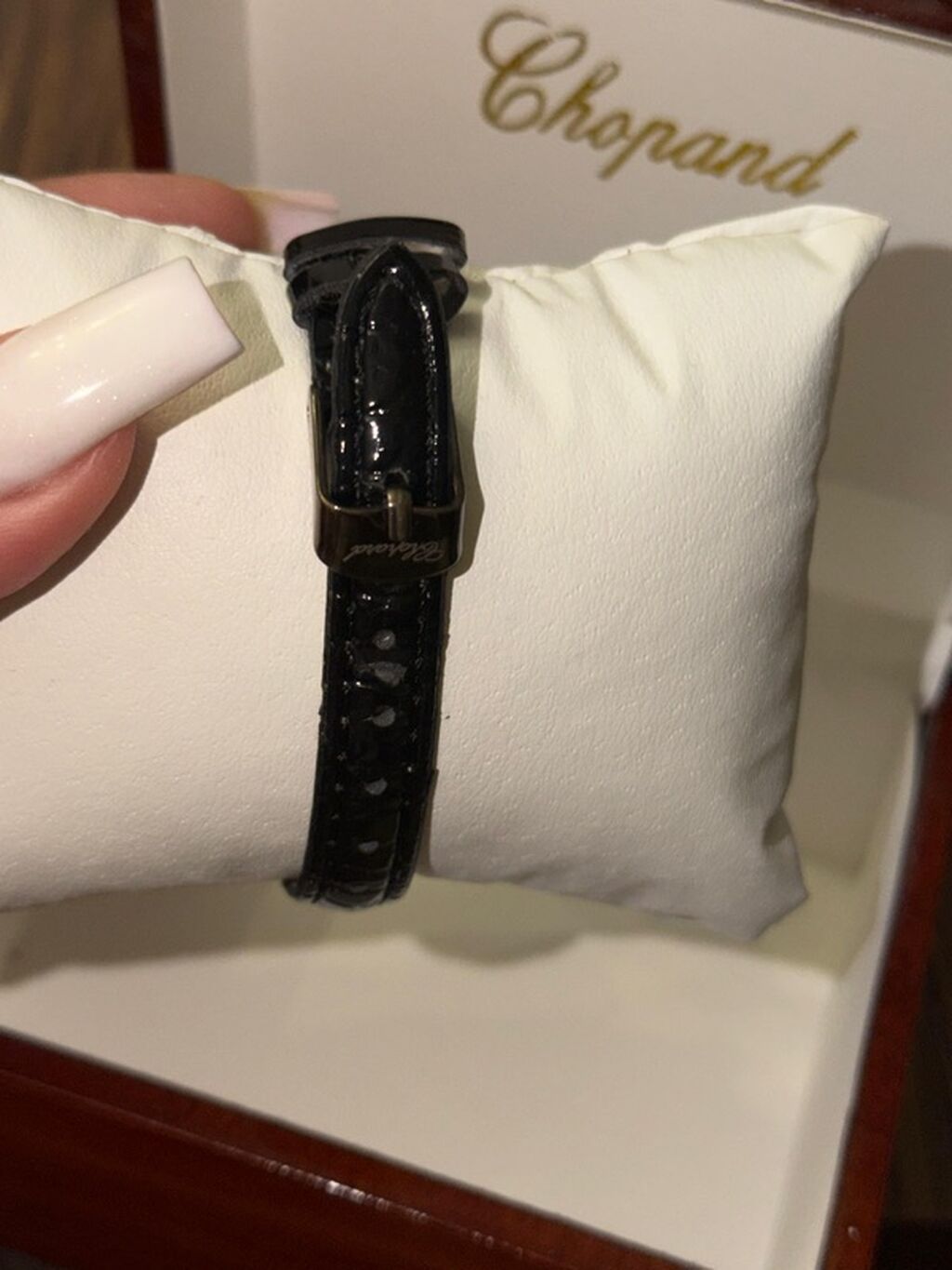 Chopard qadın saatı - Korpus: oval formalı, paslanmayan polad — Qol saatları, Bakı (6)
