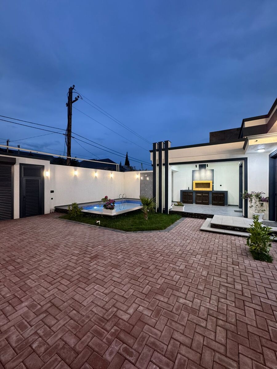 Satılır 4 otaqlı həyət evi/bağ evi 130 m² — Ev, villa, Bakı (2)