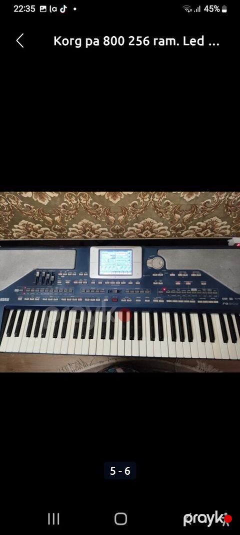 Korg Pa800 sintezatoru
