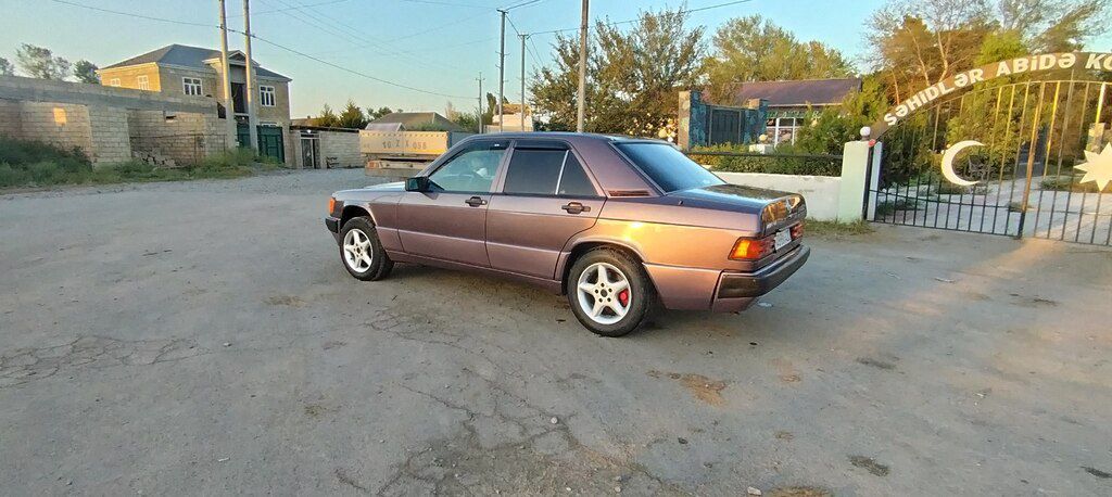 Mercedes 190, 2.0 L, 1991 il, 350 000 km — Avtomobillər, Saatlı (11)