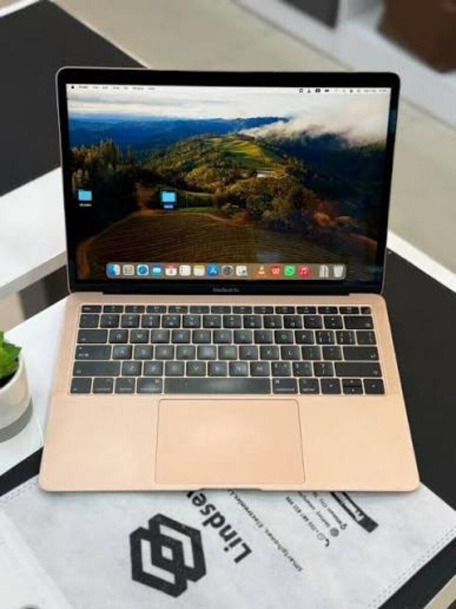 Macbook Air i5 2018 Gold — Noutbuklar, Bakı (3)