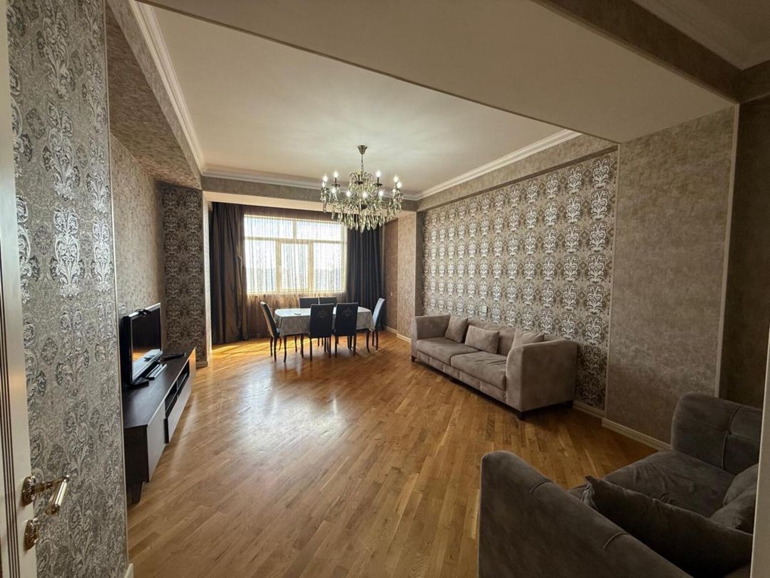 İcarəyə verilir 3 otaqlı yeni tikili 120 m² — Mənzil, Bakı (2)
