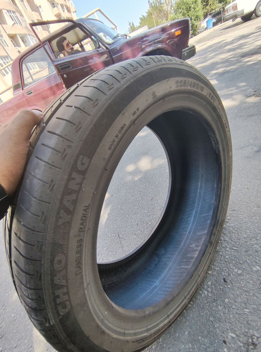 İşlənmiş Şin 225 / 45 / R 18 — Şinlər, Bakı (4)