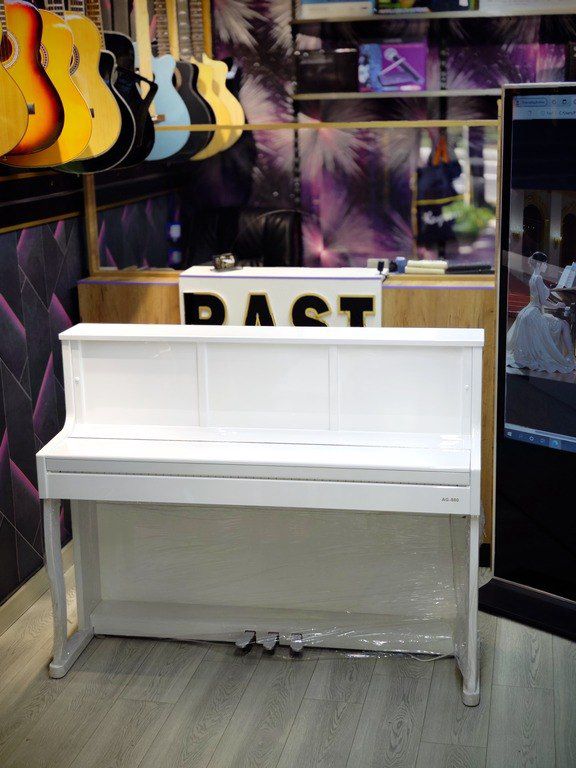 Elektro piano "Allegro, AG-880 Polısh White" — Musiqiə alətləri, Bakı (4)