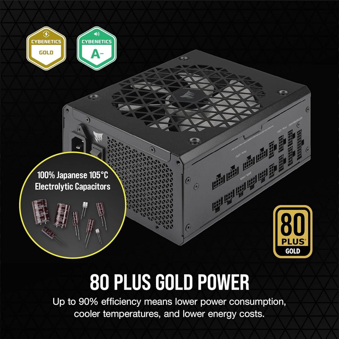 Corsair RM1200X Shift Series ATX 3.1 1200W 80+ Gold — Kompüterlər və noutbuklar, Bakı (5)