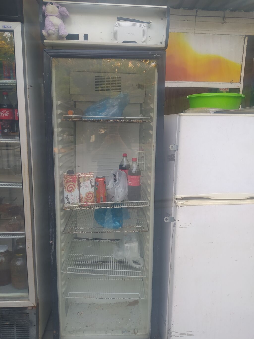 Vitrin tipli şüşə qapılı soyuducu - Ticarət və ictimai iaşə — Soyuq vitrini, Bakı (2)