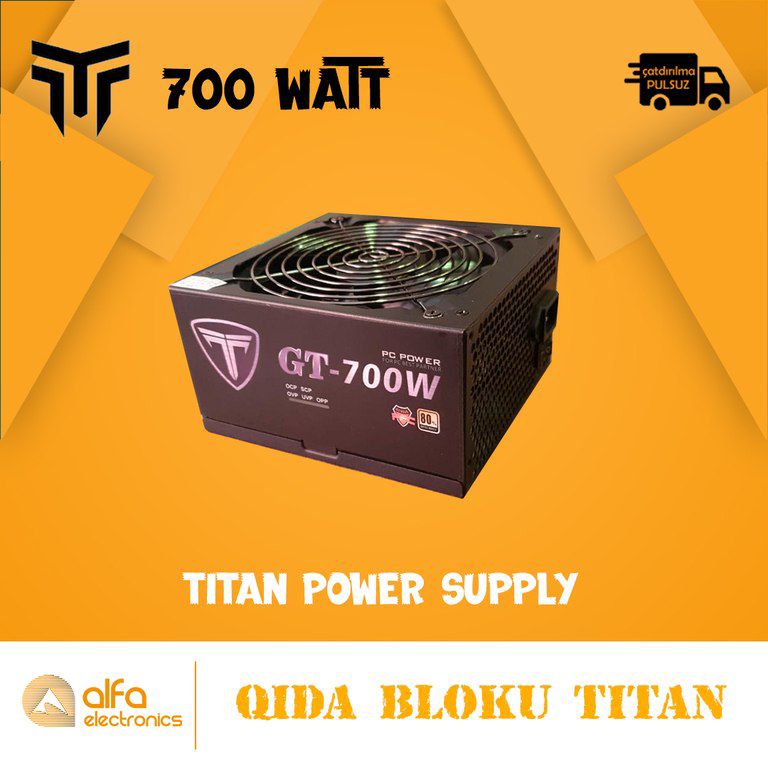 Qida blokları "Titan" (Power Supply) — Kompüterlər və noutbuklar, Bakı (12)
