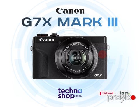 Fotoaparat "Canon G7X Mark III"