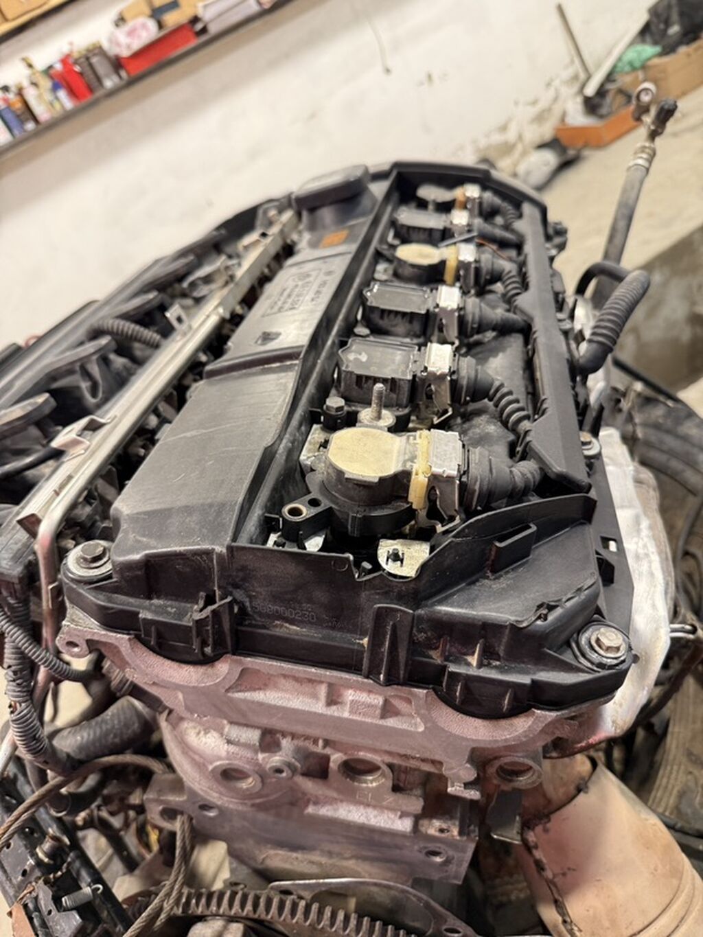 Bmw M54 2.2matoru ideal veziyyetdedir. Yag yemir sadece mawin qeza — Mühərriklər, Bakı (4)