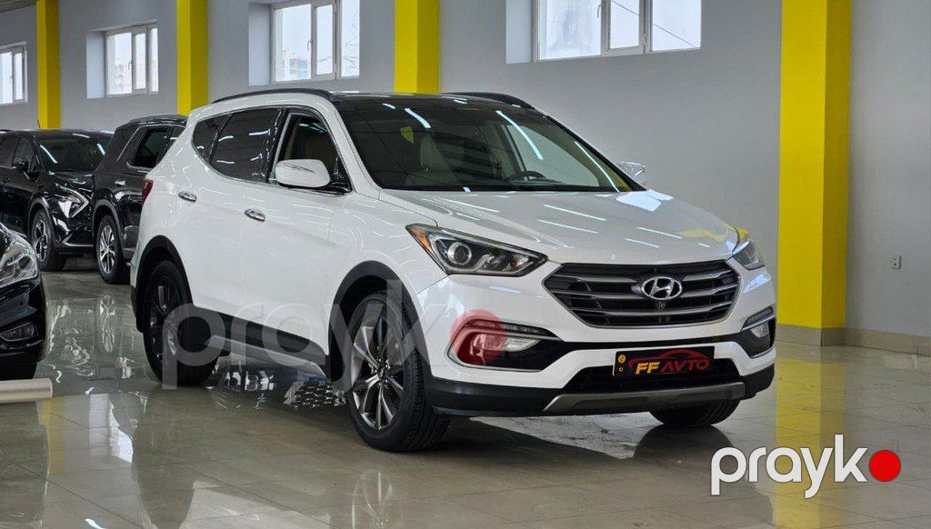 Hyundai Santa Fe, 2.0 L, 2017 il, 203 102 km — Avtomobillər, Bakı (6)