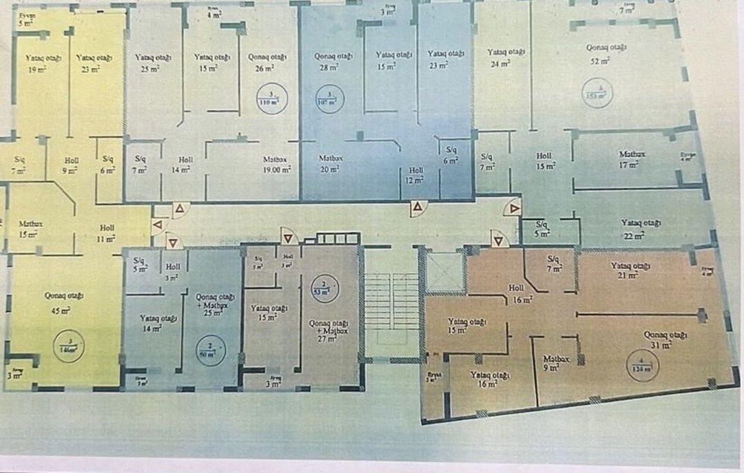Satılır 3 otaqlı yeni tikili 146 m² — Mənzil, Bakı (3)