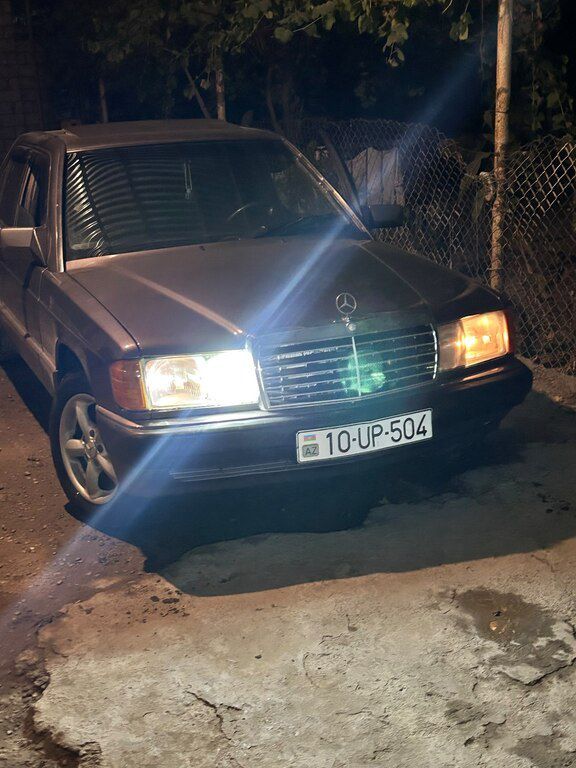 Mercedes 190, 1.8 L, 1992 il, 629 000 km — Avtomobillər, Sabirabad (8)