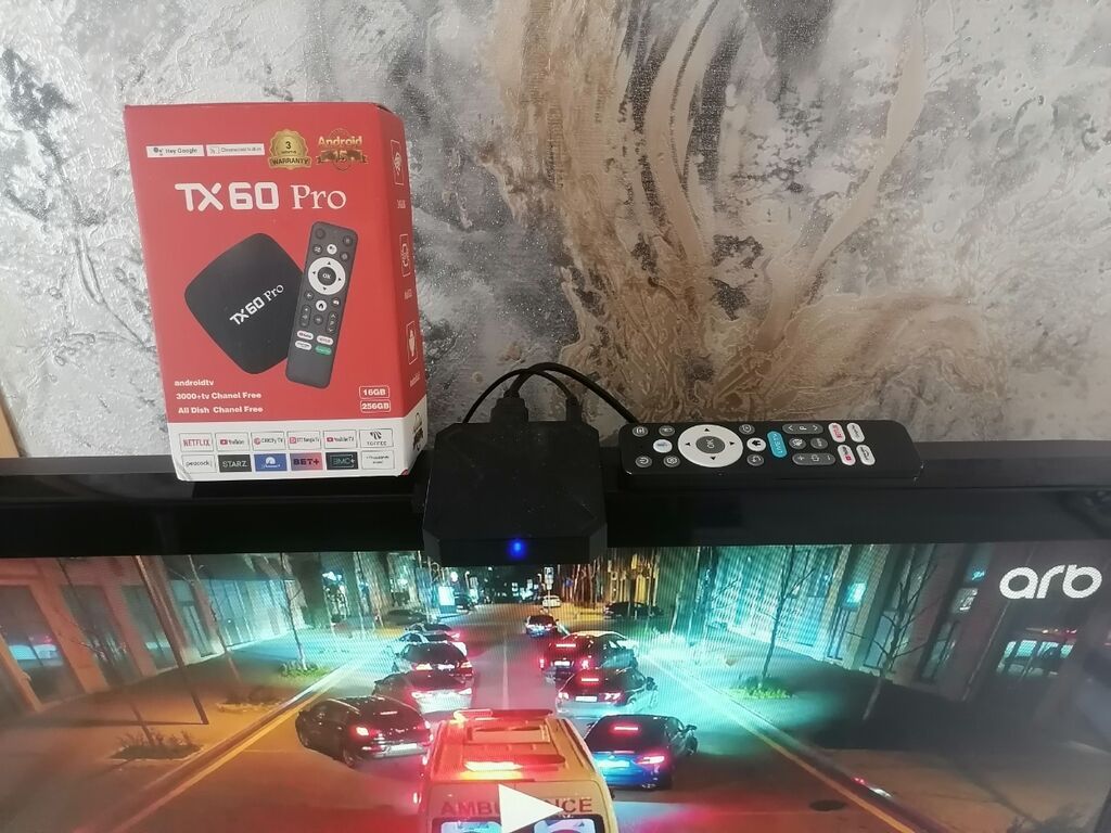 TX60 Pro Android TV Box Xüsusiyyətlər:16ram/256yad. - Android 15 — TV qabları və media pleyer, Novxanı (2)