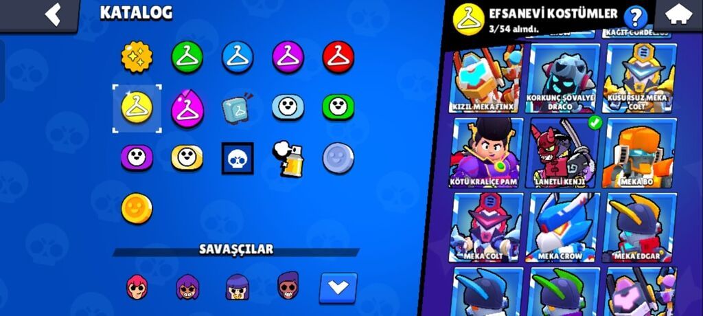 Brawl Stars hesabı – yüksək göstəricilər və zəngin kosmetik kolleksiya — Uşaq geyimi, Bakı (4)