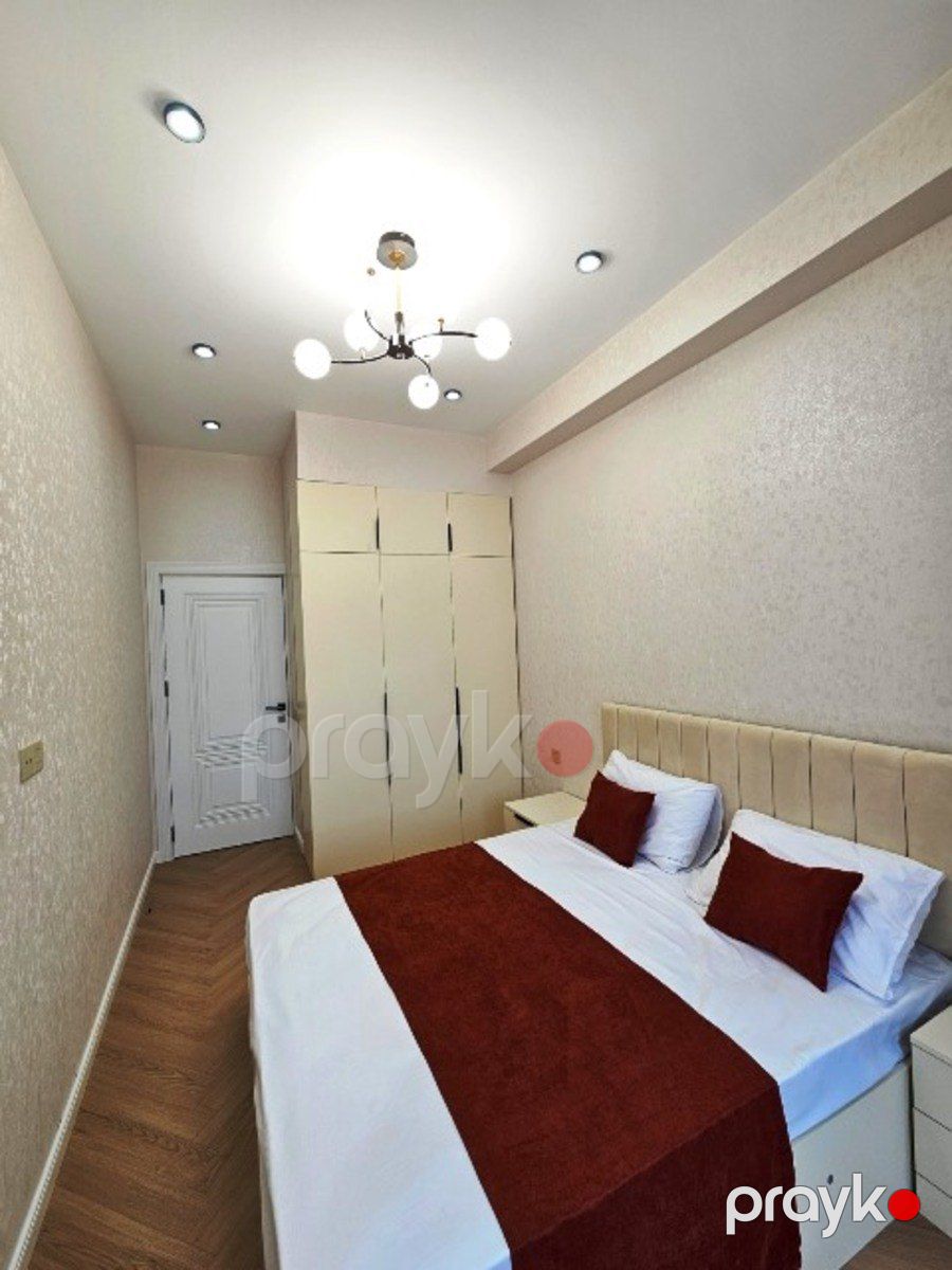 2-otaqlı yeni tikili, Qara Qarayev m., 46 m² — Mənzil, Bakı (7)