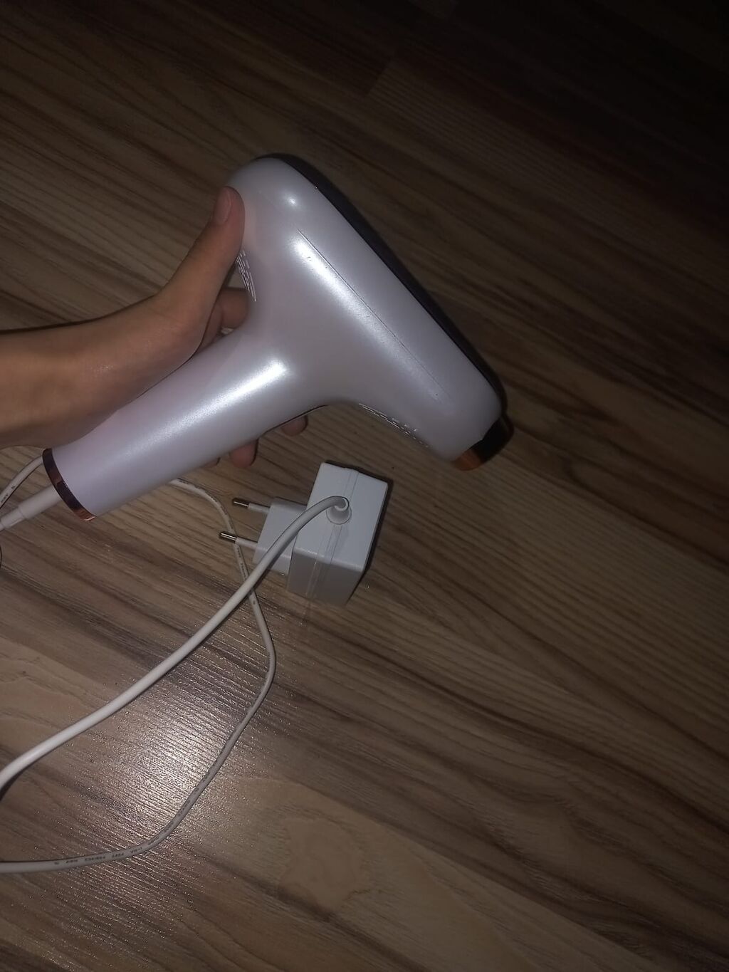 Lazer epilyatoru, İşlənmiş, Ünvandan götürmə — Usturalar, trimmerler və epilyatorlar, Xırdalan (2)