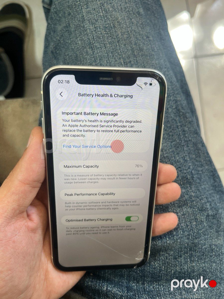 Apple iPhone 11 White 128GB/4GB — Smartfonlar, Sumqayıt (2)