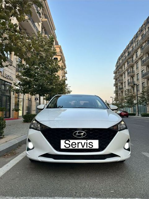 Hyundai Accent, 1.4 L, 2021 il, 104 000 km — Bakı