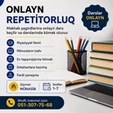 Repetitor, Riyaziyyat, İmtahanlara hazırlıq — Tutoring