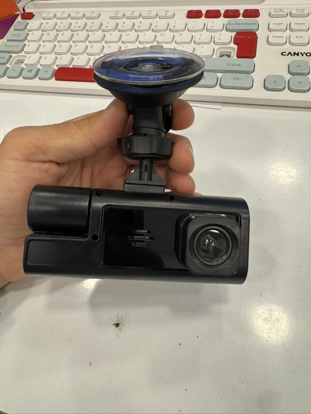 Avtomobil üçün ön kamera (dash cam) - Şüşəyə bərkidilən güclü vakuum — Video qeydediciləri, Şəmkir