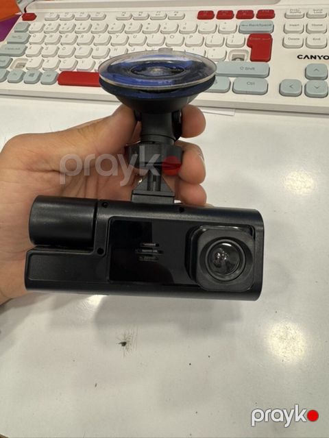 Avtomobil üçün ön kamera (dash cam) - Şüşəyə bərkidilən güclü vakuum — Şəmkir