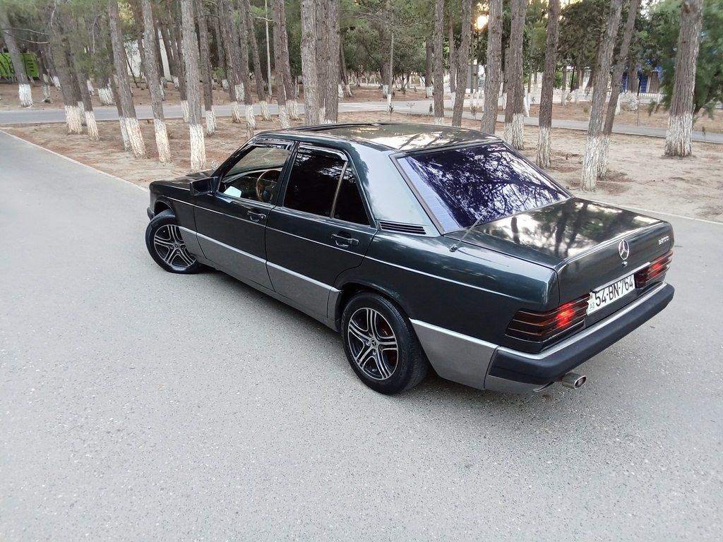 Mercedes 190, 1.8 L, 1990 il, 542 311 km — Avtomobillər, Sumqayıt (5)